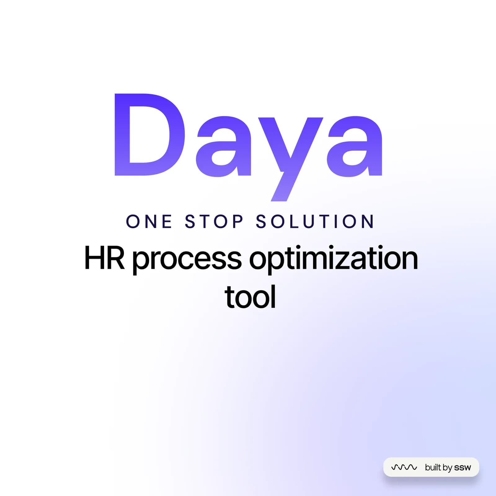 Daya - HR automation banner